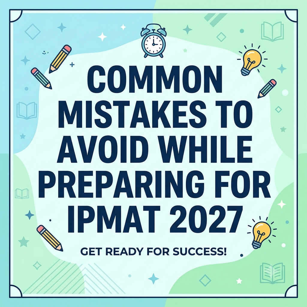 Common Mistakes to Avoid While Preparing for IPMAT 2027